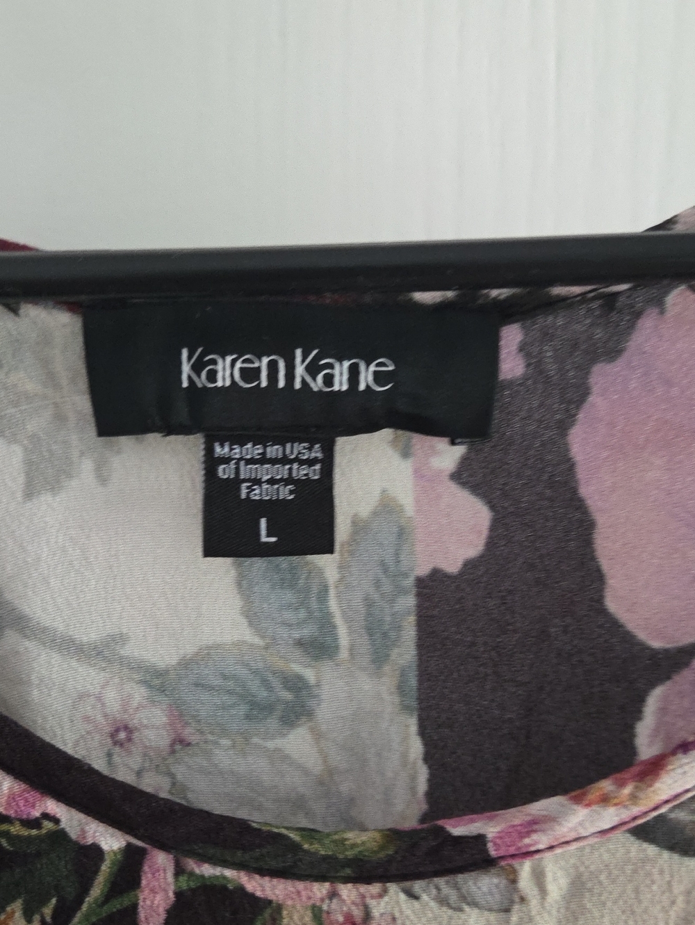 Karen Kane blouse patchwork L - Picture 3 of 7